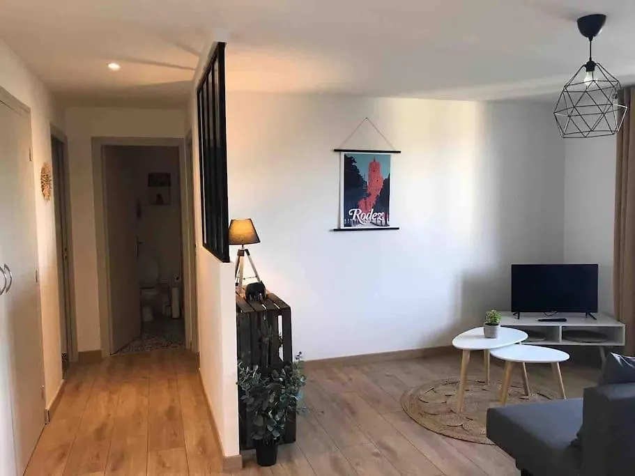 T2 50M2 3*,Centre Ville,Calme,Lumineux Charme Rodez Appartement